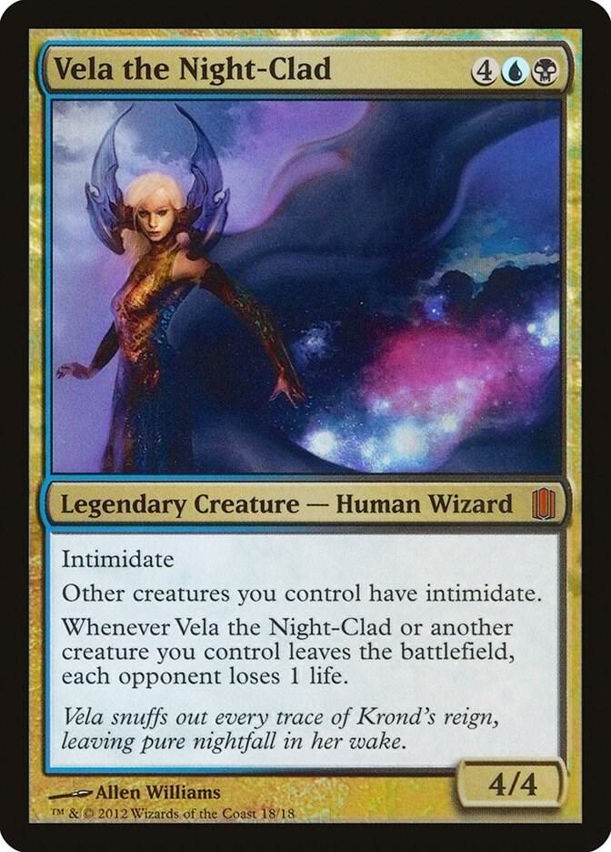 Vela the Night Clad (Commander's Arsenal)  - Foil