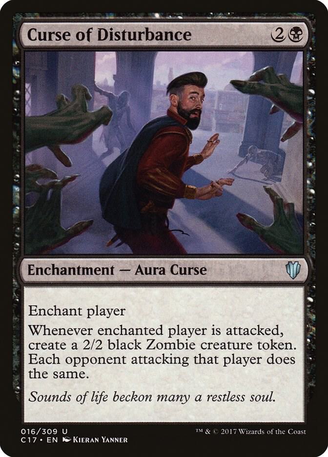 Curse of Disturbance 16/309 (Commander 2017) 