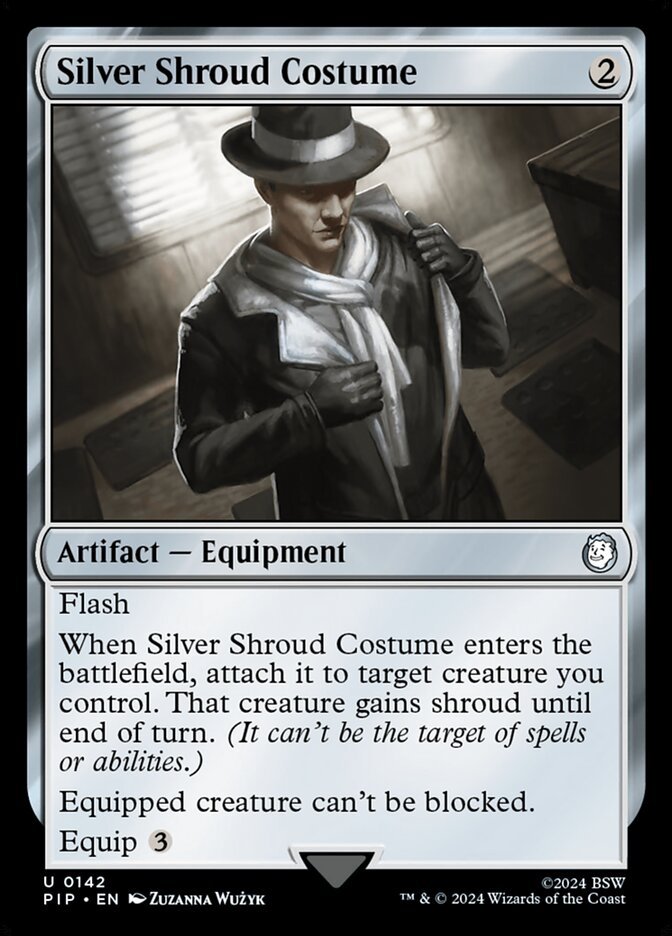 Silver Shroud Costume 142/326 (Universes Beyond: Fallout) 