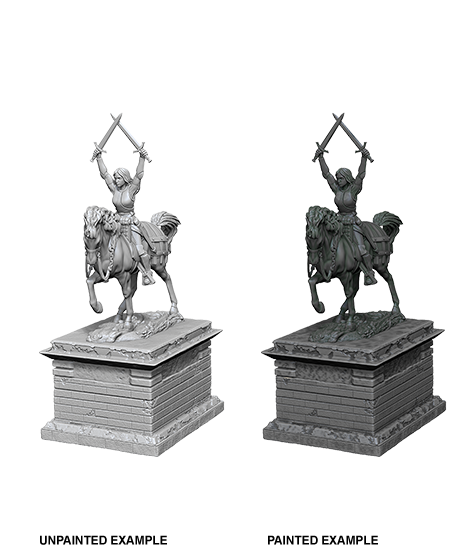 D&D WizKids Deep Cuts Unpainted Miniatures Heroic Statue