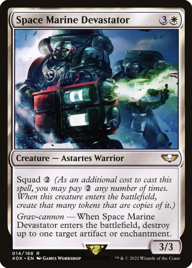 Space Marine Devastator 14 (Universes Beyond: Warhammer 40,000) 