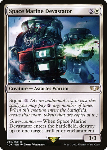 Space Marine Devastator 14 (Universes Beyond: Warhammer 40,000) 
