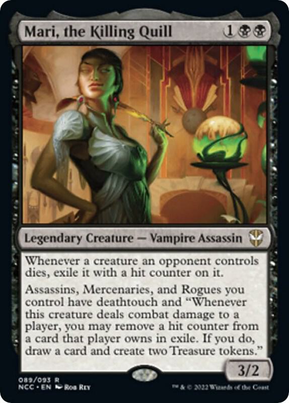 Mari the Killing Quill (Commander: Streets of New Capenna) 