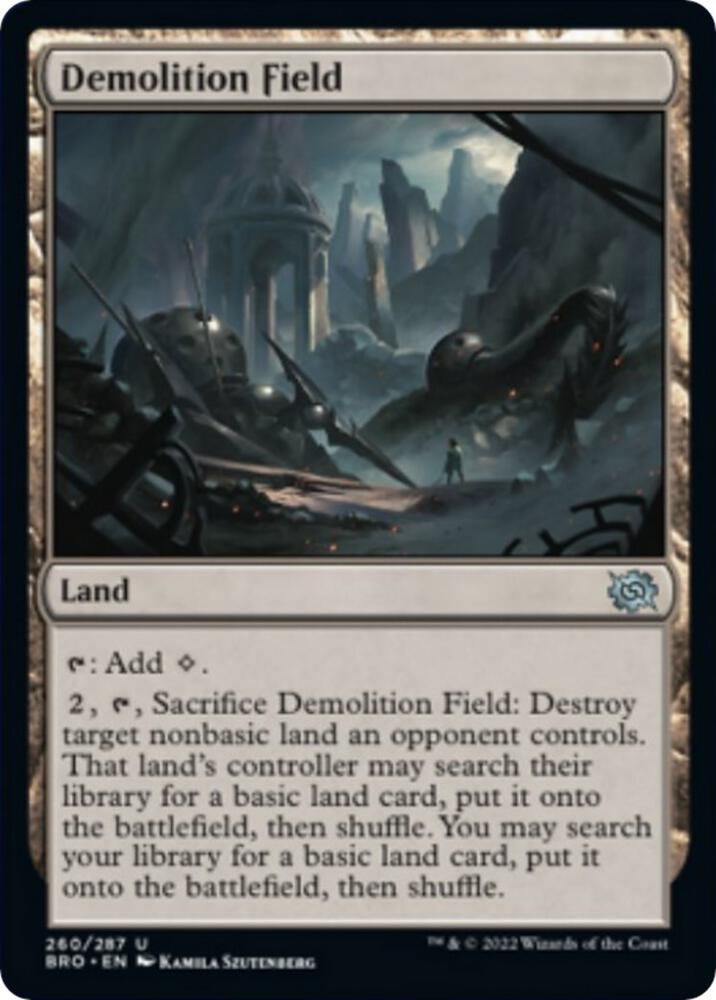 Demolition Field 260/287 (The Brothers' War) 