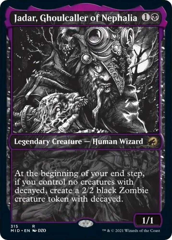 Jadar Ghoulcaller of Nephalia Showcase (Innistrad: Midnight Hunt) 