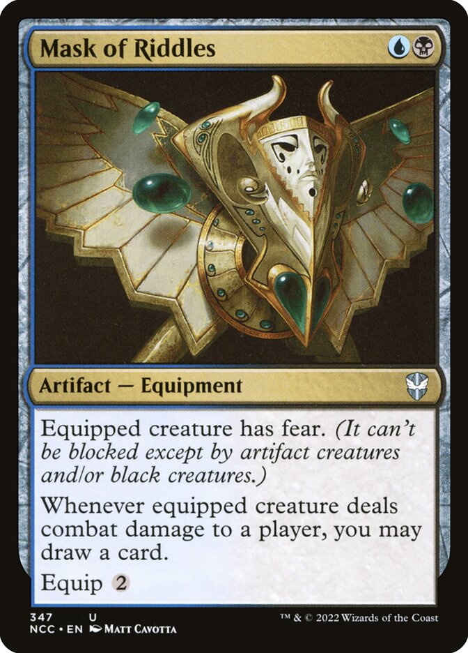Mask of Riddles (Commander: Streets of New Capenna) 