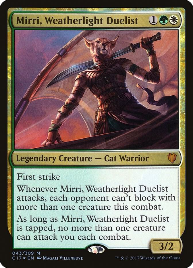Mirri Weatherlight Duelist (Commander 2017)  - Foil