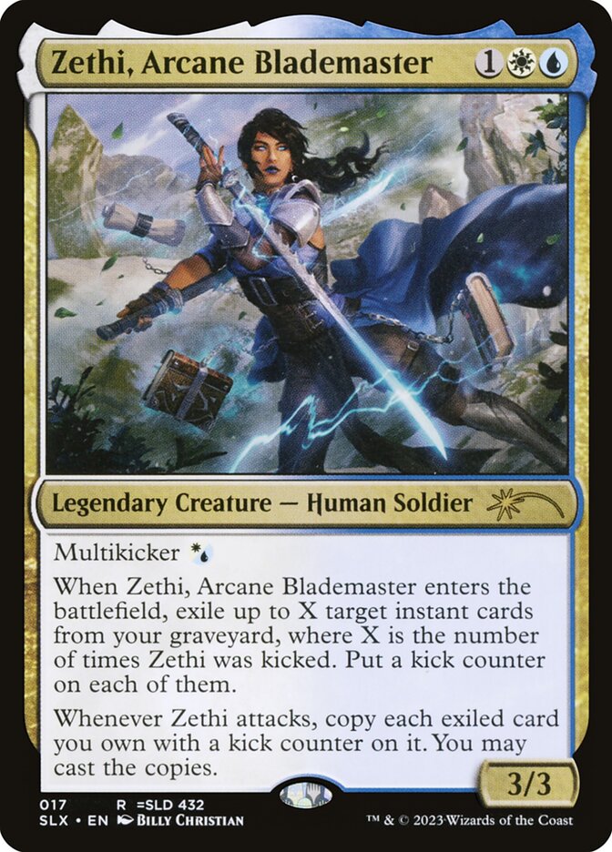 Zethi, Arcane Blademaster (SLX Cards) 