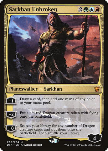 Sarkhan Unbroken (Dragons of Tarkir) 