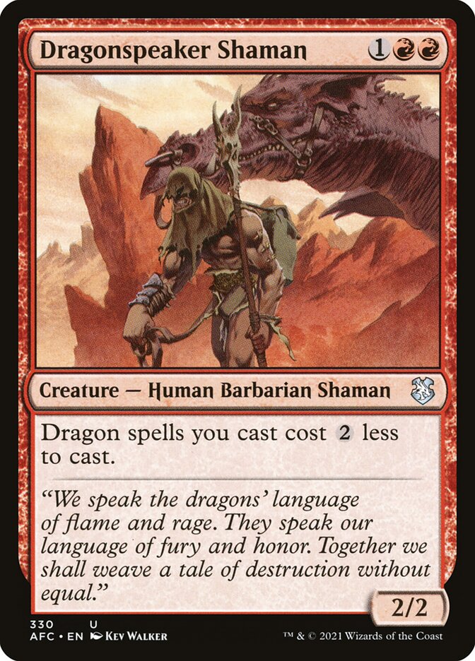 Dragonspeaker Shaman (Commander: Adventures in the Forgotten Realms) 