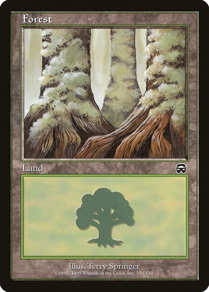 Forest 350 (Mercadian Masques)  - Foil