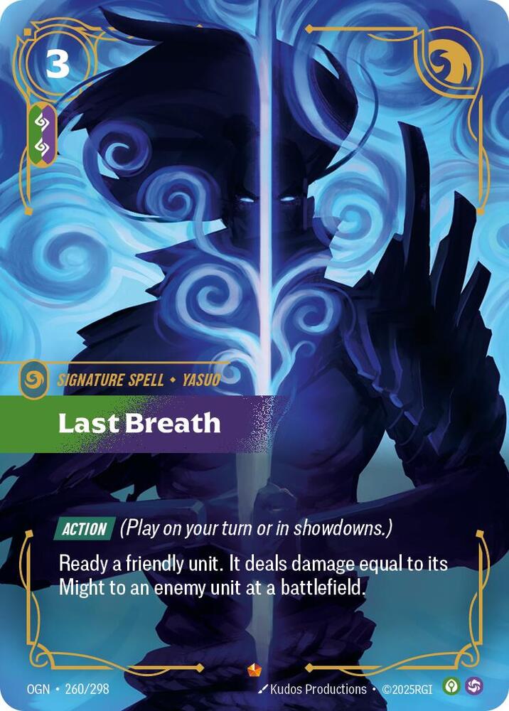 Last Breath (Origins)  - Foil