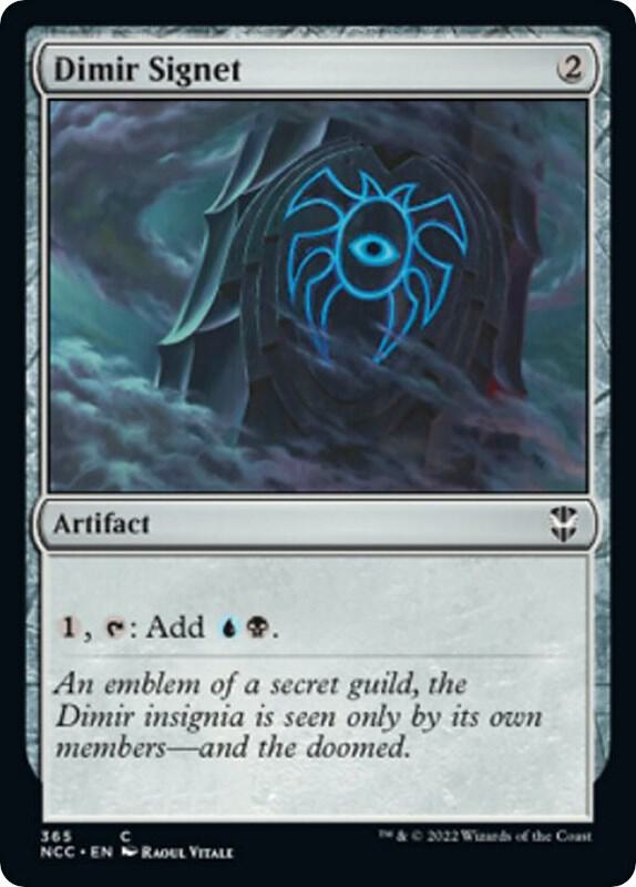 Dimir Signet (Commander: Streets of New Capenna) 