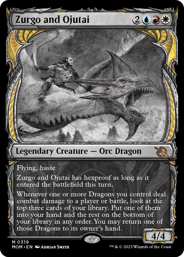 Zurgo and Ojutai Showcase (March of the Machine) 