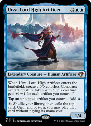 Urza, Lord High Artificer 130 (Commander Masters) 