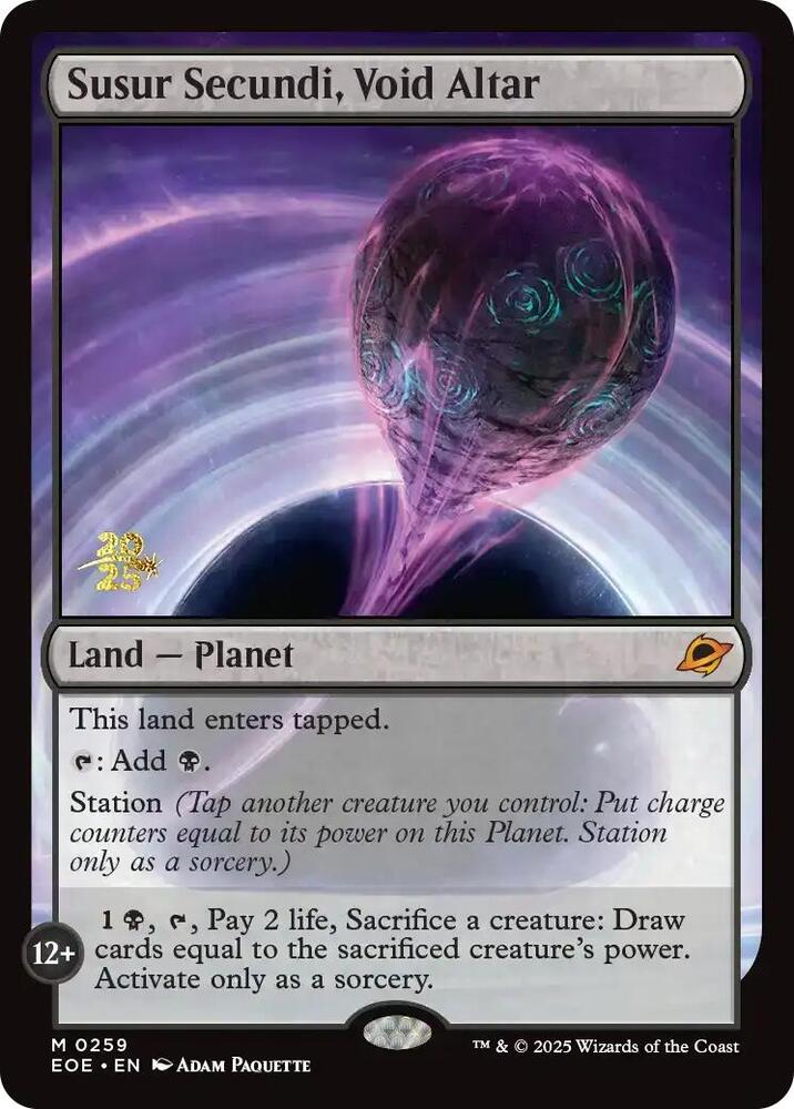 Susur Secundi Void Altar (Prerelease Cards)  - Foil