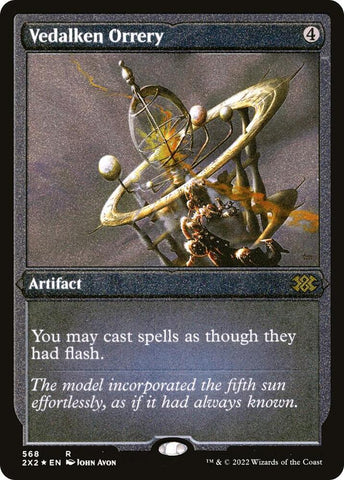 Vedalken Orrery Foil Etched (Double Masters 2022)  - Foil