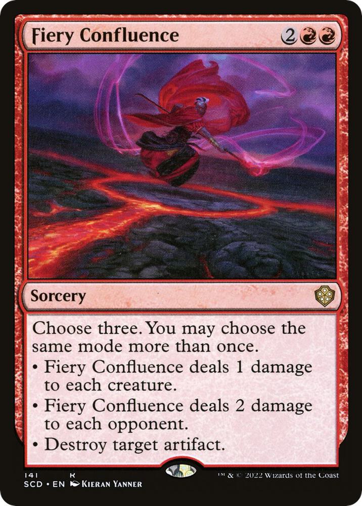 Fiery Confluence 141/352 (Starter Commander Decks) 