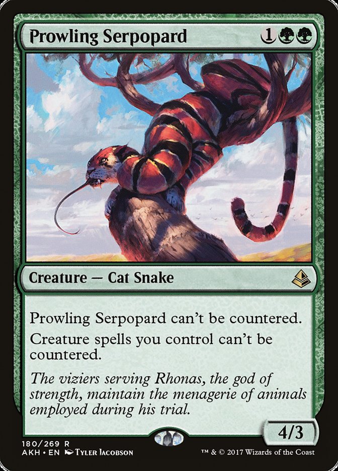 Prowling Serpopard (Amonkhet) 