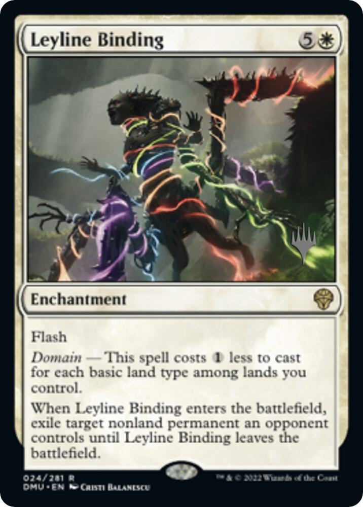 Leyline Binding (Promo Pack: Dominaria United)  - Foil