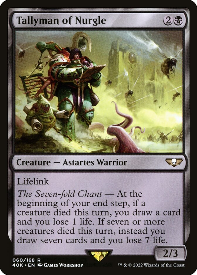 Tallyman of Nurgle 60/617 (Universes Beyond: Warhammer 40,000) 