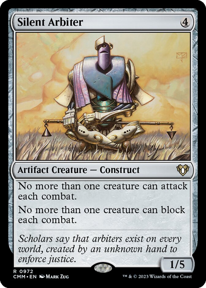 Silent Arbiter (Commander Masters) 
