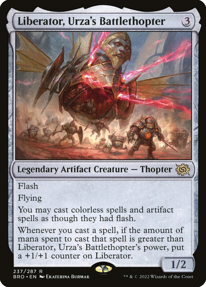 Liberator, Urza's Battlethopter (The Brothers' War) 