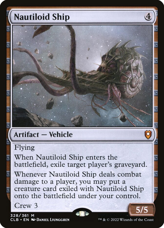 Nautiloid Ship 328 (Commander Legends: Battle for Baldur's Gate) 