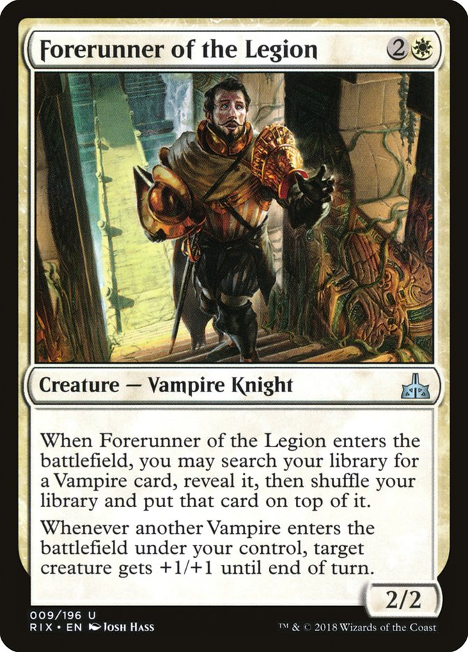 Forerunner of the Legion (Rivals of Ixalan)  - undefined