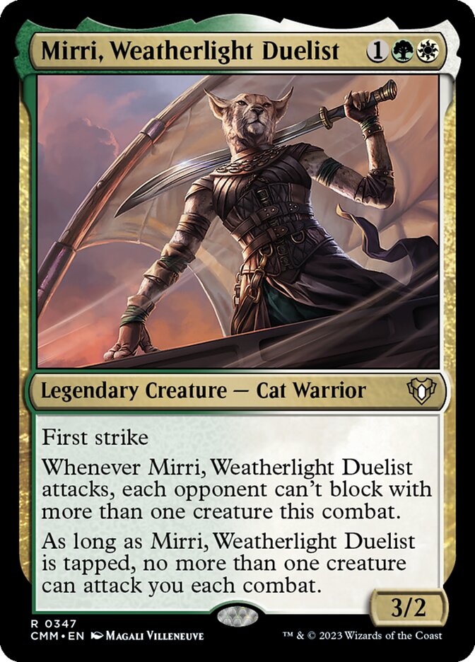 Mirri, Weatherlight Duelist (Commander Masters) 