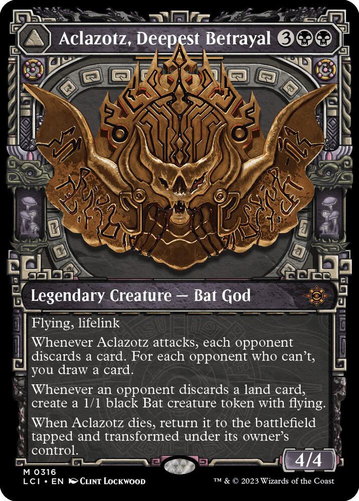 Aclazotz, Deepest Betrayal // Temple of the Dead 316 (The Lost Caverns of Ixalan)  - Showcase