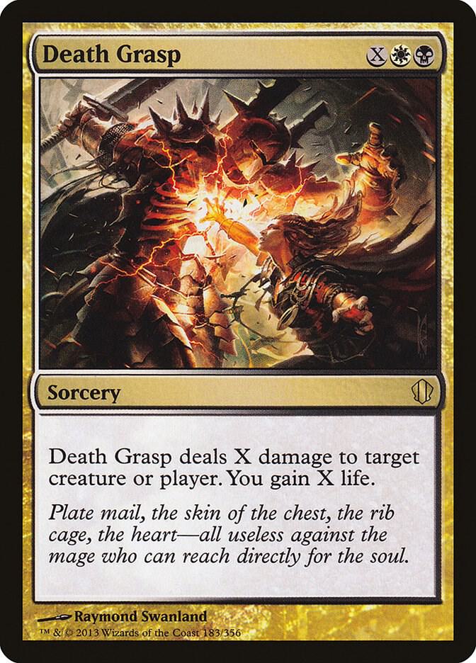 Death Grasp 183/356 (Commander 2013) 