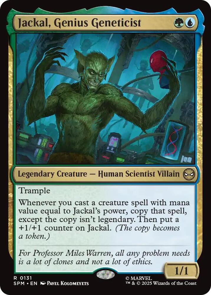 Jackal Genius Geneticist (Marvel's Spider-Man) 