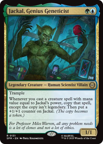 Jackal Genius Geneticist (Marvel's Spider-Man) 