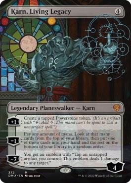 Karn Living Legacy Borderless (Dominaria United) 