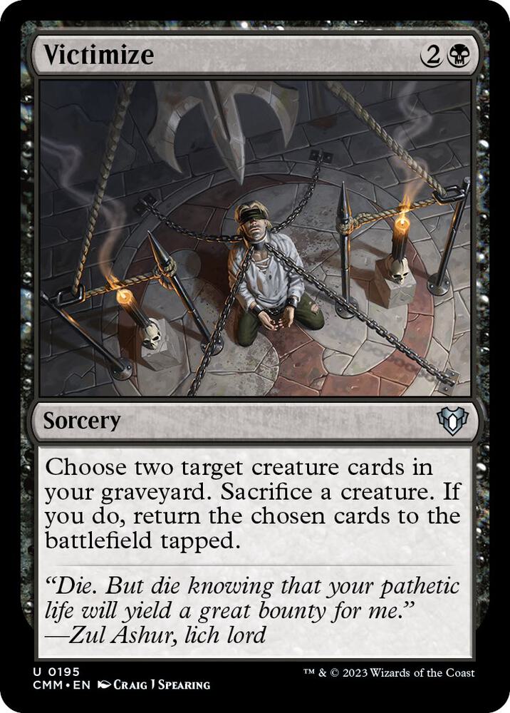 Victimize (Commander Masters)  - Foil