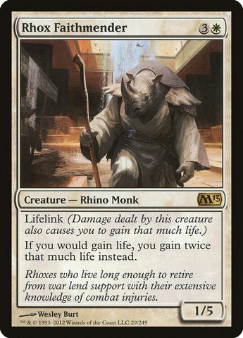 Rhox Faithmender (Magic 2013 (M13))  - undefined