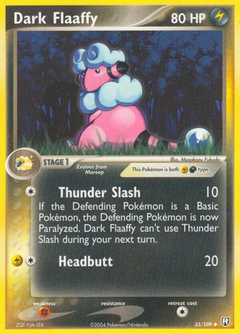 Dark Flaaffy 33/109 (Team Rocket Returns) 
