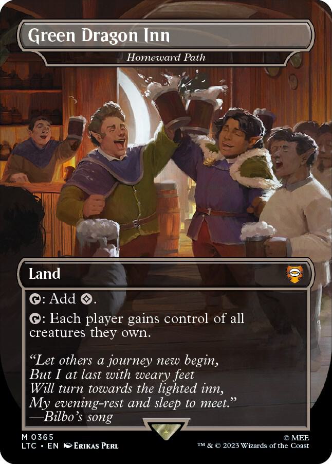 Green Dragon Inn Homeward Path (Commander: The Lord of the Rings: Tales of Middle-earth) 