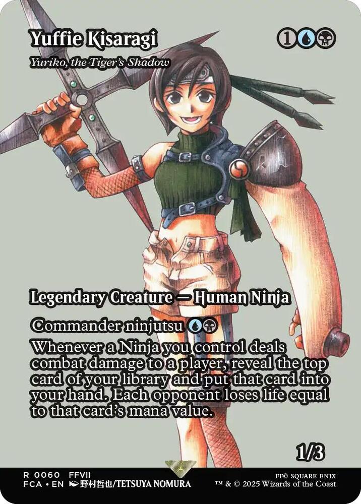 Yuffie Kisaragi Yuriko the Tigers Shadow Showcase (FINAL FANTASY: Through the Ages)  - Foil