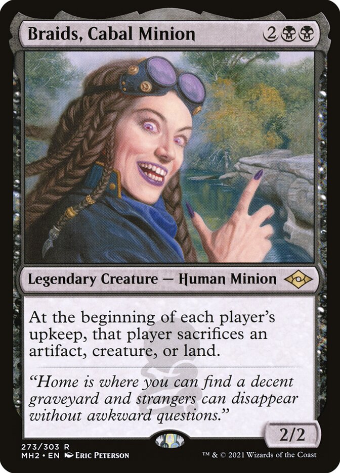 Braids, Cabal Minion (Modern Horizons 2) 