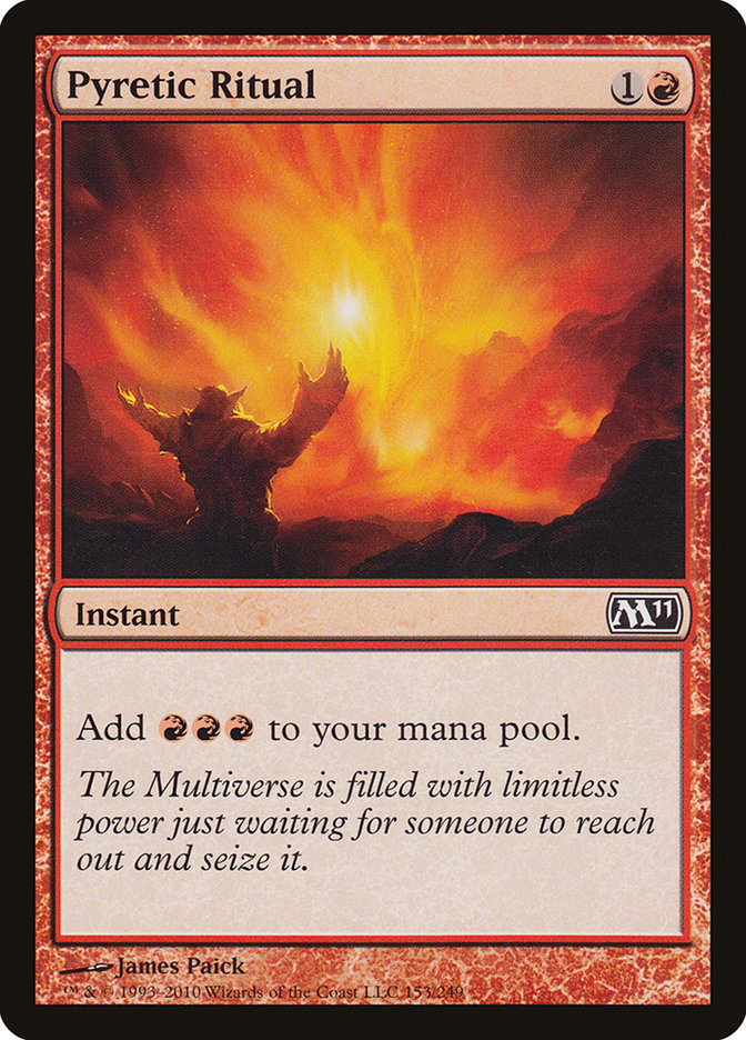 Pyretic Ritual (Magic 2011 (M11)) 
