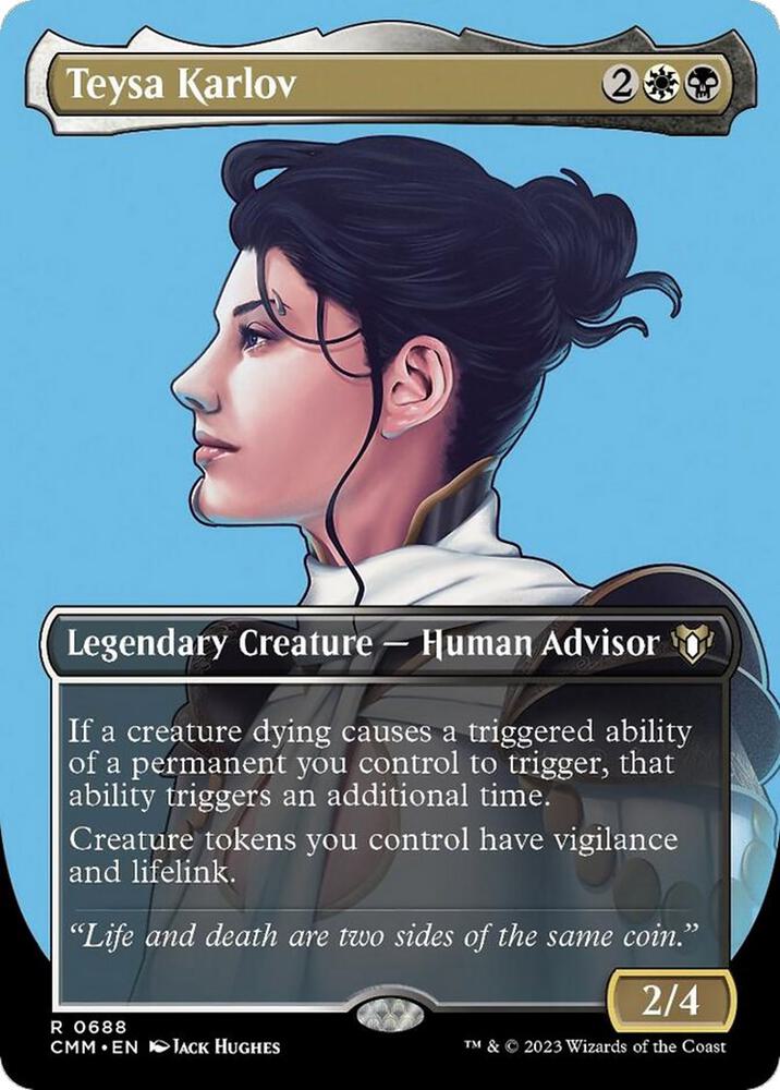 Teysa Karlov Borderless (Commander Masters) 