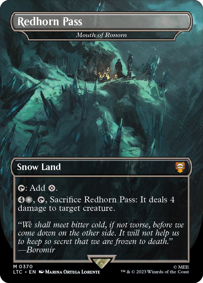 Redhorn Pass Mouth of Ronom (Commander: The Lord of the Rings: Tales of Middle-earth) 