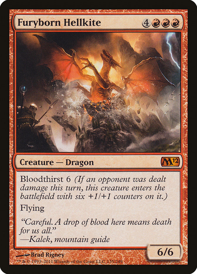 Furyborn Hellkite (Magic 2012 (M12)) 