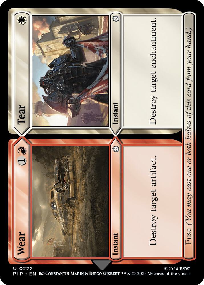 Wear Tear (Universes Beyond: Fallout)  - Foil