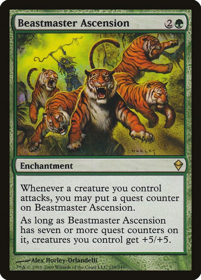 Beastmaster Ascension (Zendikar) 