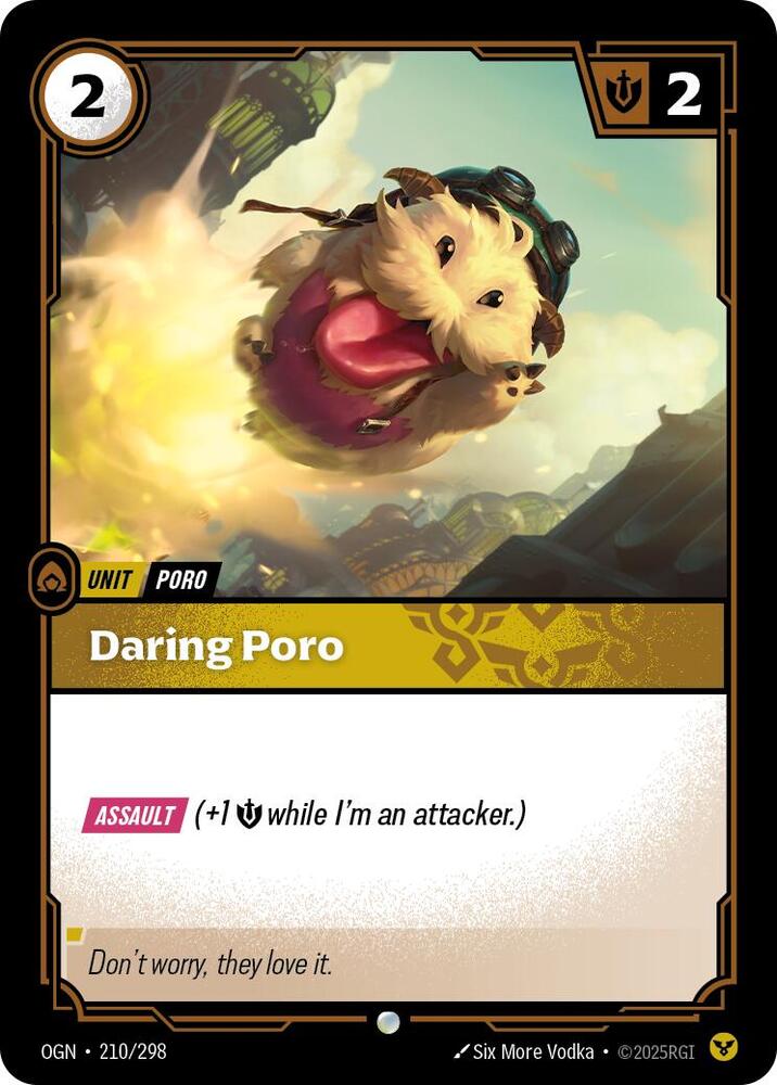 Daring Poro (Origins)  - Foil