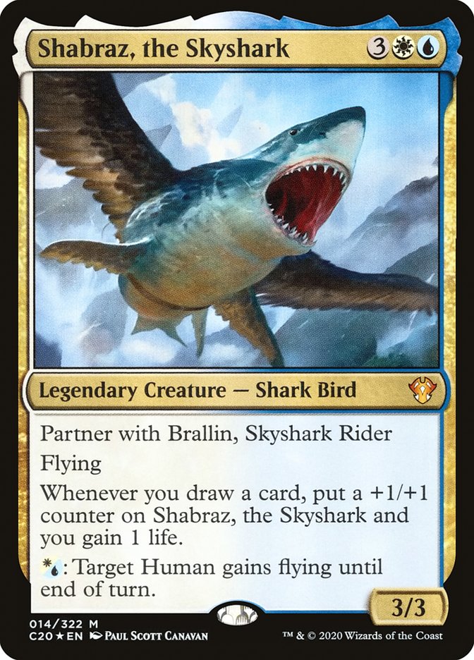 Shabraz, the Skyshark (Commander 2020)  - Foil