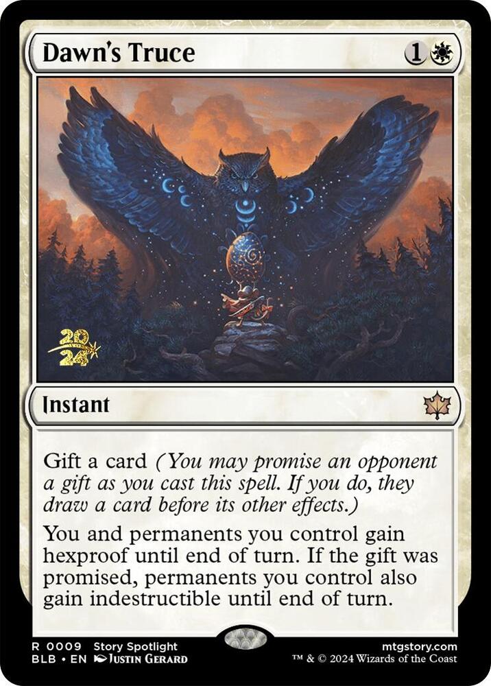 Dawns Truce (Prerelease Cards)  - Foil
